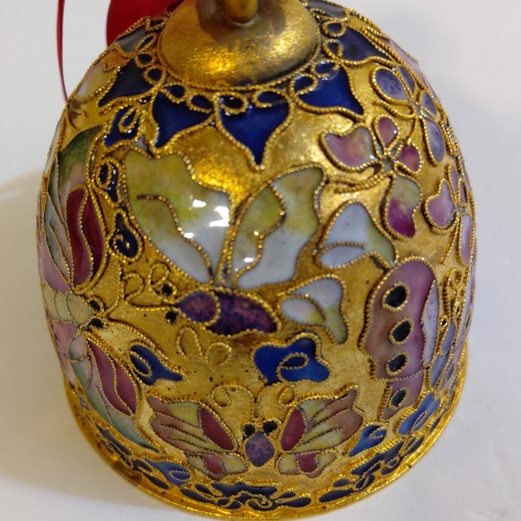 NYCO International Victorian Enameling Copper Mold Bell Hummingbird Butt… - Picture 6 of 8